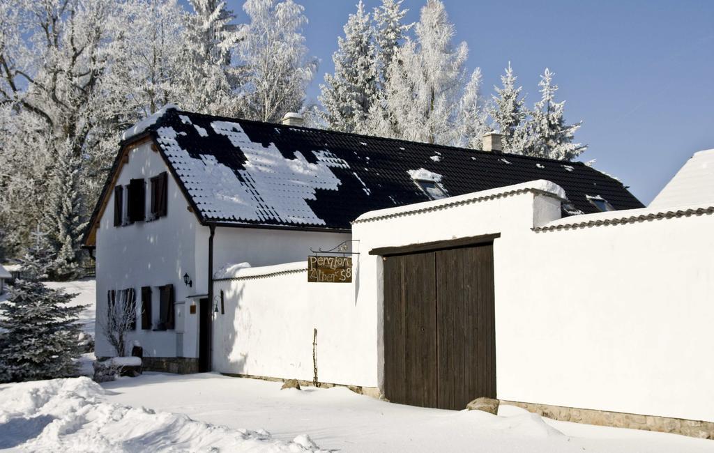 Penzion Albeř Nová Bystřice Exteriér fotografie